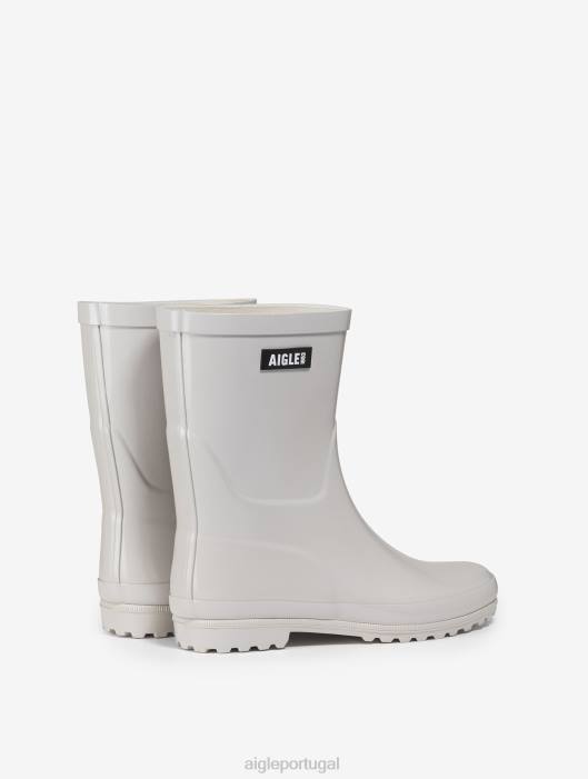 Aigle mulheres bota de chuva patenteada no tornozelo zibelina botas D4DF626