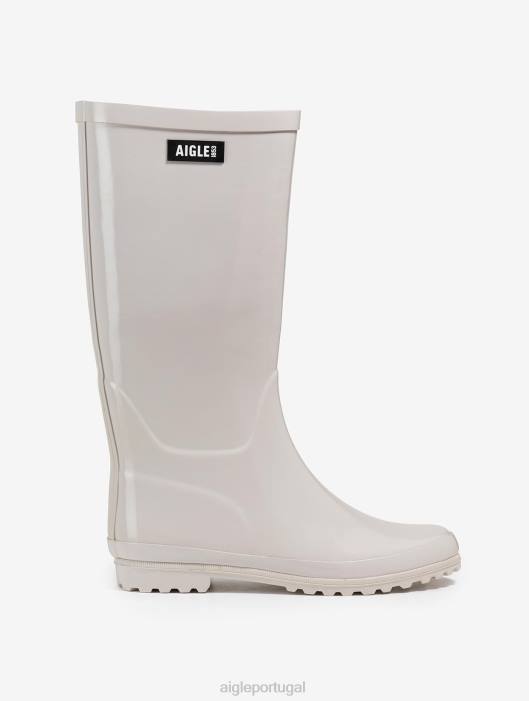 Aigle mulheres bota de chuva patenteada zibelina botas D4DF594