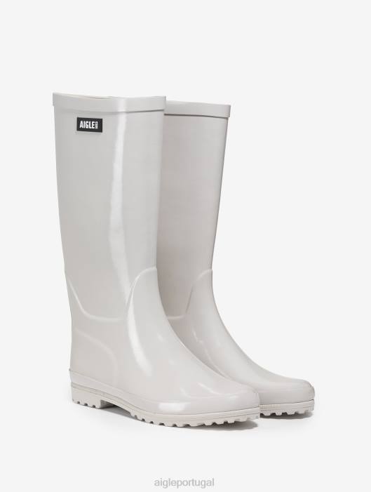 Aigle mulheres bota de chuva patenteada zibelina botas D4DF594
