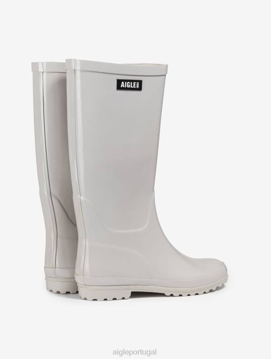 Aigle mulheres bota de chuva patenteada zibelina botas D4DF594