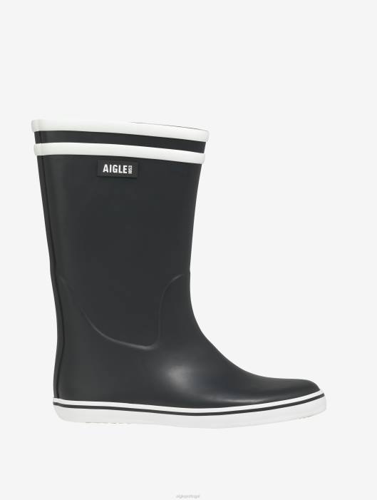 Aigle mulheres bota de praia icônica marinho/branco botas D4DF507