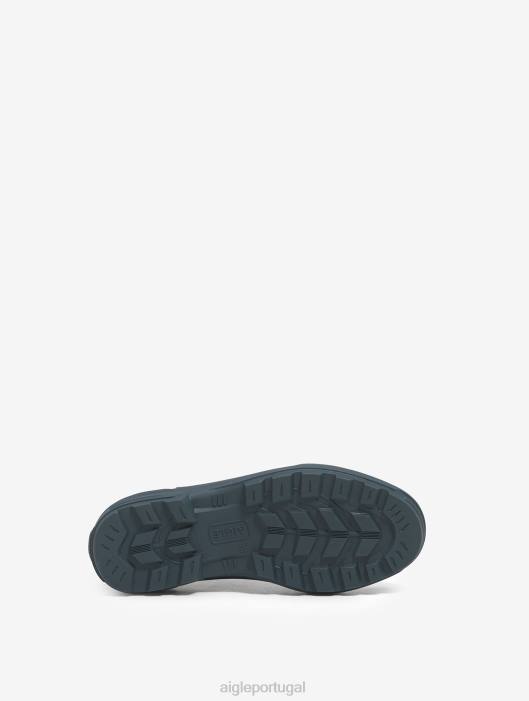 Aigle mulheres bota de tecido misto projetada para uso pesado tempestade azul/noir botas D4DF605