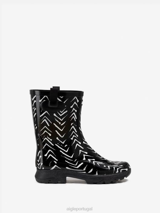 Aigle mulheres versão impressa da versátil bota de lazer divisa botas D4DF609