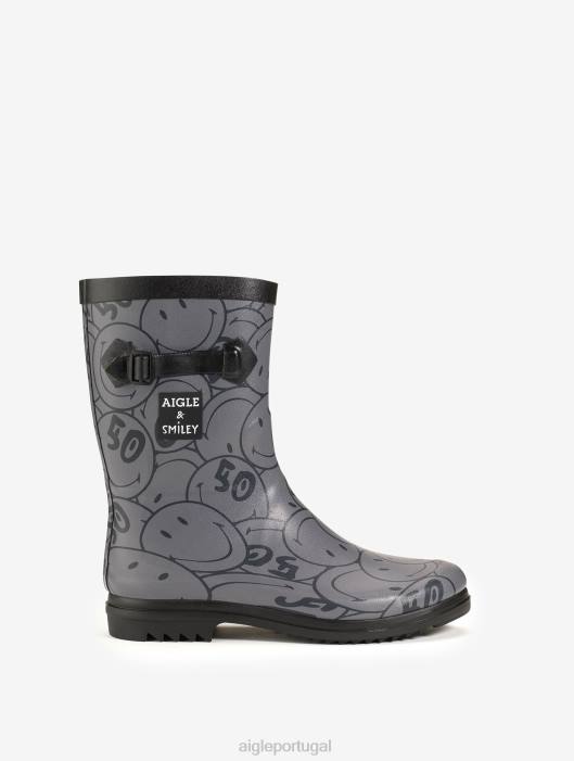 Aigle x Smiley mulheres botas de borracha risonho botas D4DF646