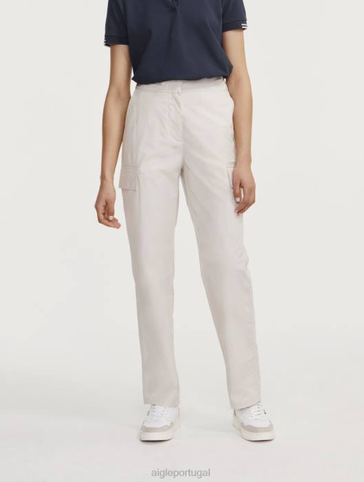 Aigle mulheres calças cargo leves zibelina roupas D4DF141