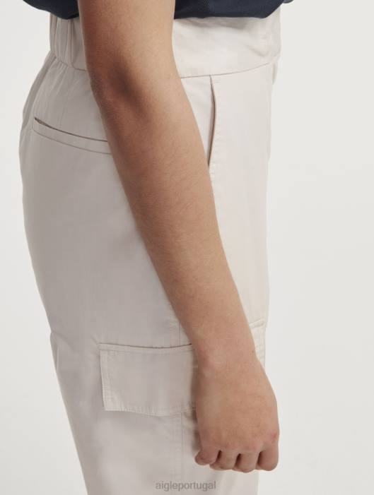 Aigle mulheres calças cargo leves zibelina roupas D4DF141