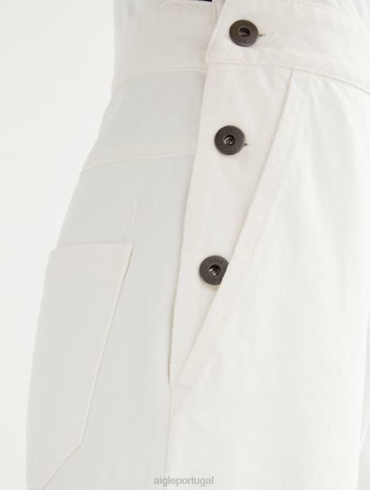 Aigle mulheres macacão de trabalho leite roupas D4DF505