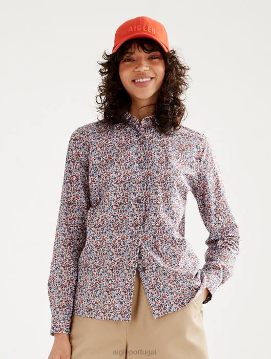 Aigle mulheres a clássica camisa liberty londrina lait pr roupas D4DF568