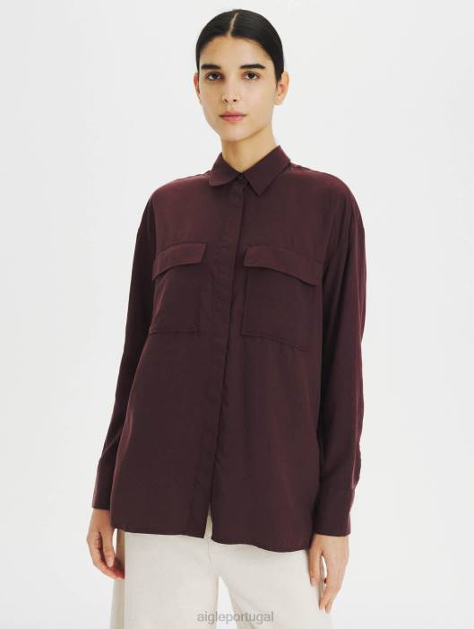 Aigle mulheres camisa grande doce de açúcar roupas D4DF618