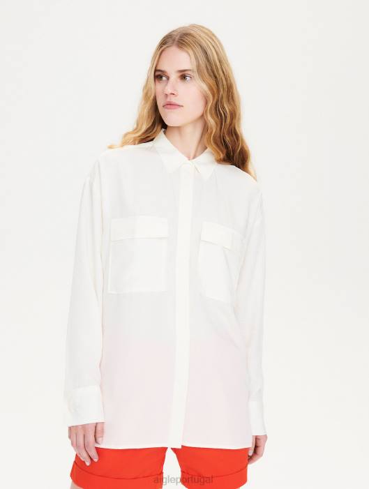 Aigle mulheres camisa grande leite roupas D4DF621