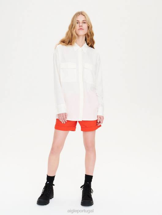 Aigle mulheres camisa grande leite roupas D4DF621