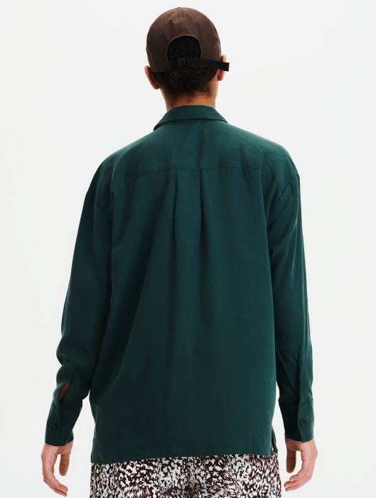 Aigle mulheres camisa grande verde roupas D4DF625