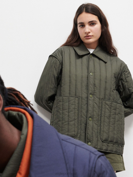 Aigle mulheres casaco acolchoado advogado roupas D4DF197
