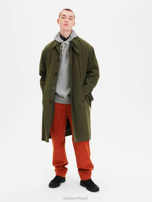 Aigle mulheres casaco longo atemporal advogado roupas D4DF172