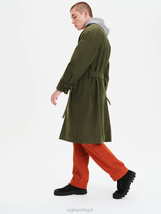 Aigle mulheres casaco longo atemporal advogado roupas D4DF172