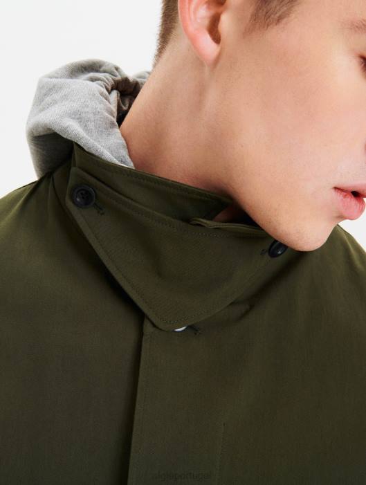 Aigle mulheres casaco longo atemporal advogado roupas D4DF172