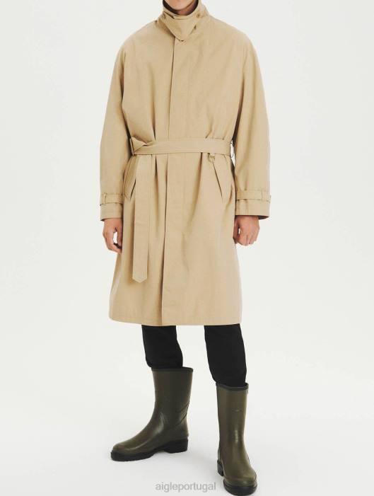 Aigle mulheres casaco longo atemporal vime roupas D4DF225