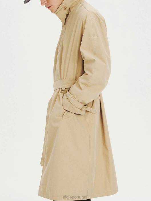 Aigle mulheres casaco longo atemporal vime roupas D4DF225