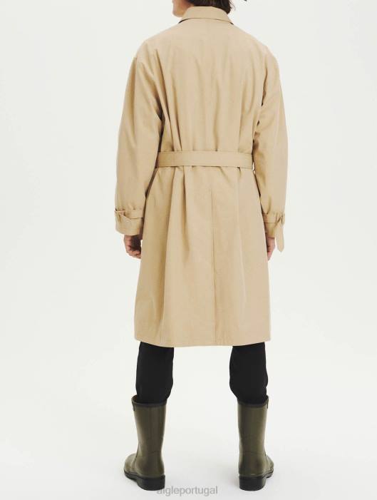 Aigle mulheres casaco longo atemporal vime roupas D4DF225