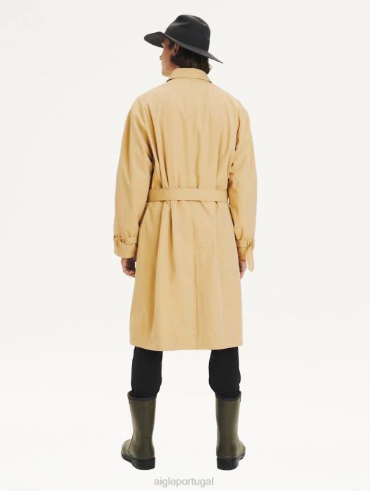 Aigle mulheres casaco longo atemporal vime roupas D4DF225