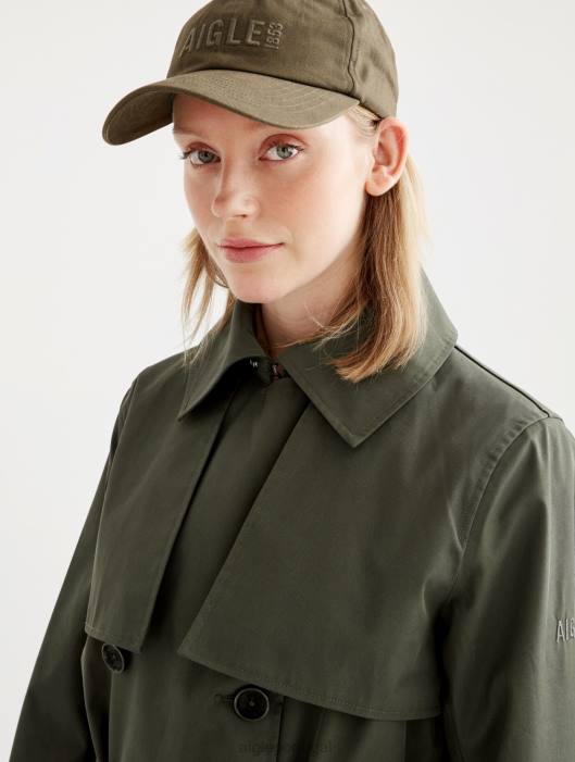 Aigle mulheres casaco longo mtd advogado roupas D4DF456