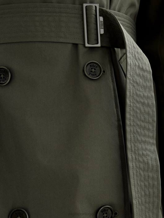 Aigle mulheres casaco longo mtd advogado roupas D4DF456