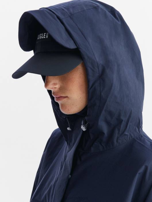 Aigle mulheres poncho impermeável para ciclistas marinho roupas D4DF666