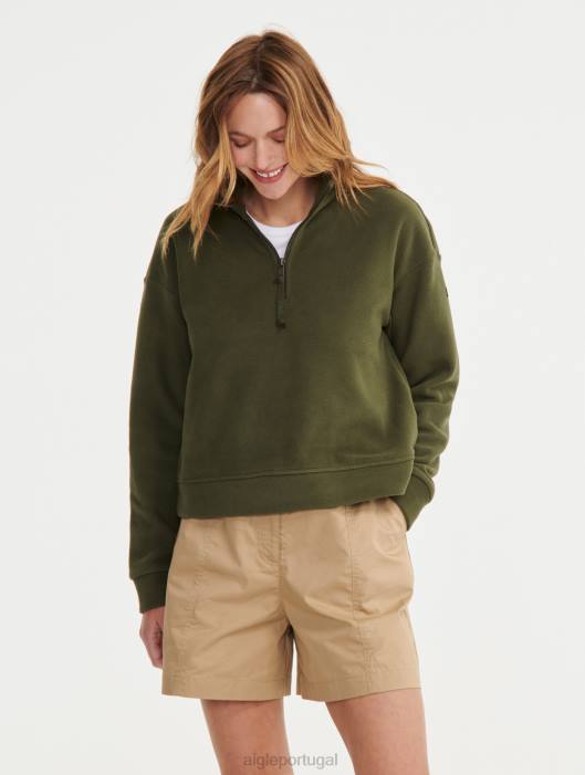 Aigle mulheres lã com zíper advogado roupas D4DF586