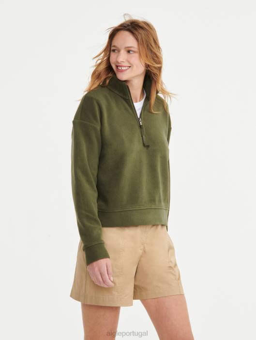 Aigle mulheres lã com zíper advogado roupas D4DF586