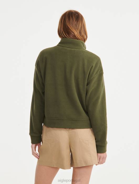 Aigle mulheres lã com zíper advogado roupas D4DF586