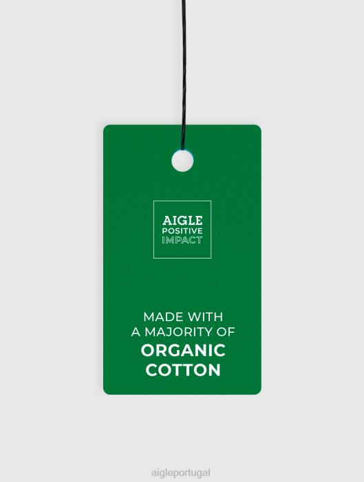 Aigle mulheres moletom com gola redonda com design ecológico carvão roupas D4DF659