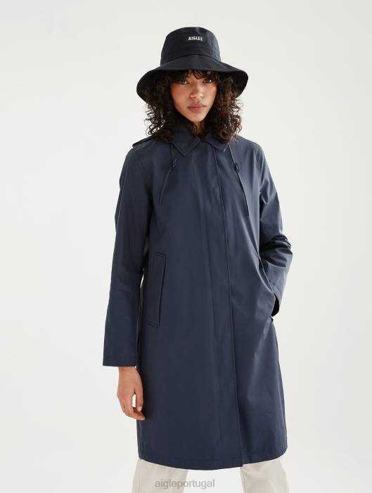 Aigle mulheres parka longa com capuz mtd Império roupas D4DF454