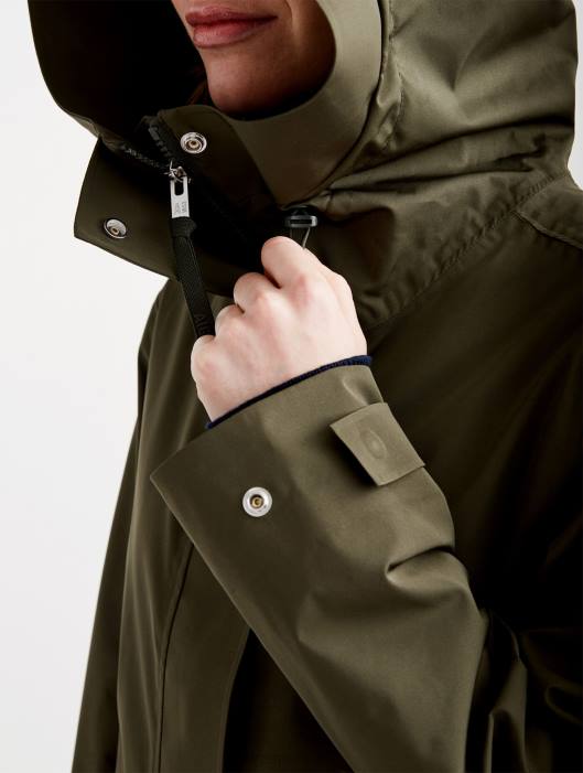 Aigle mulheres parka longa mtd discutir roupas D4DF441