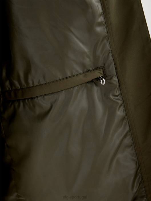 Aigle mulheres parka longa mtd discutir roupas D4DF441