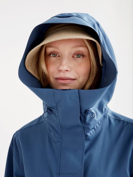 Aigle mulheres parka longa mtd marais roupas D4DF467