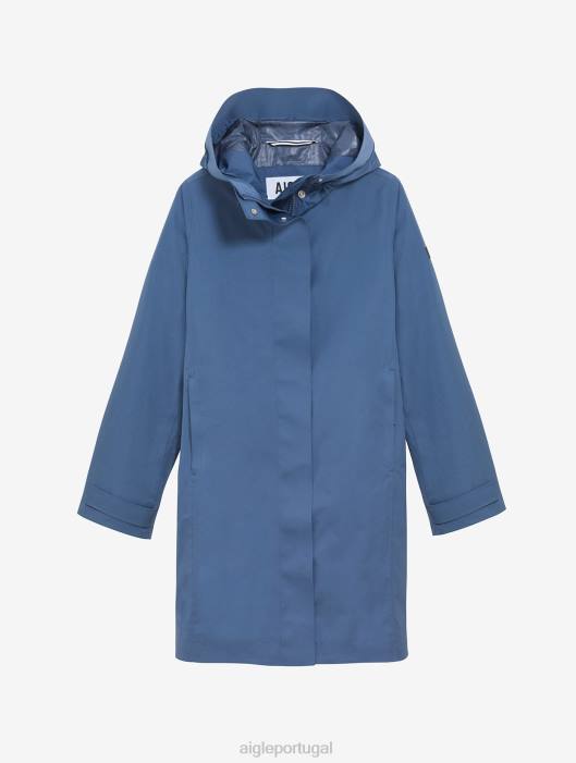 Aigle mulheres parka longa mtd marais roupas D4DF467