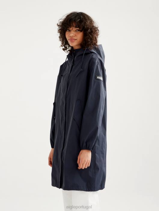 Aigle mulheres parka mtd com capuz longo Império roupas D4DF504