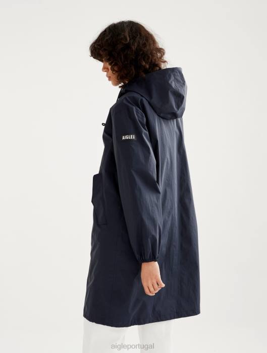 Aigle mulheres parka mtd com capuz longo Império roupas D4DF504