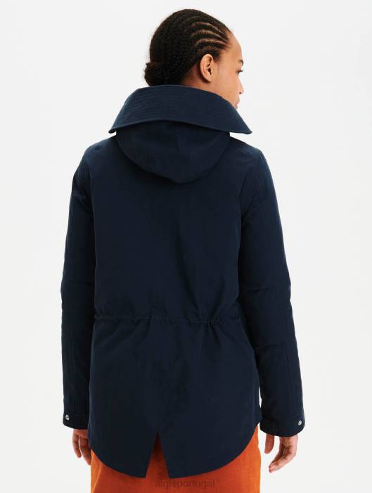 Aigle mulheres parka rabo de peixe curta Império roupas D4DF679