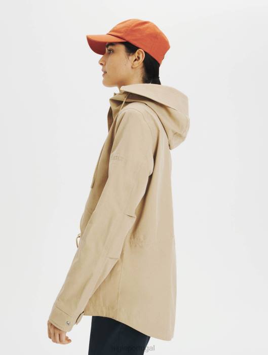 Aigle mulheres parka rabo de peixe curta vime roupas D4DF676