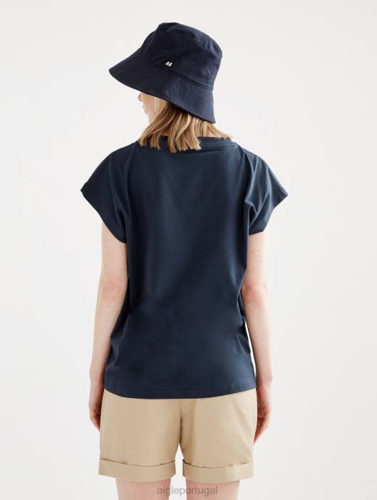 Aigle mulheres camiseta ombro a ombro Império roupas D4DF446