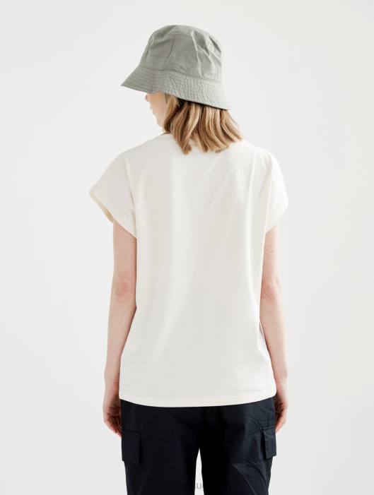 Aigle mulheres camiseta ombro a ombro leite roupas D4DF450