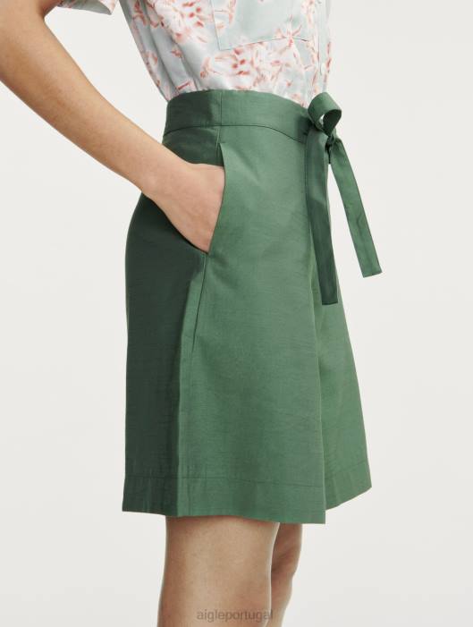 Aigle mulheres leve curto botânico roupas D4DF464