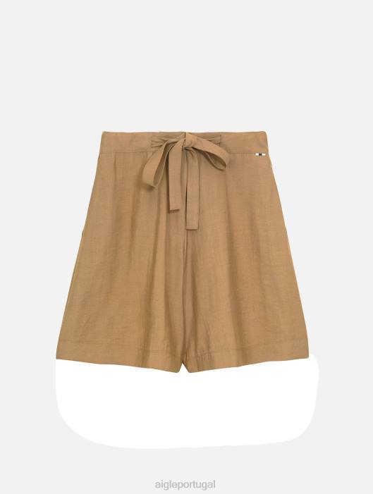 Aigle mulheres leve curto capuccino roupas D4DF455