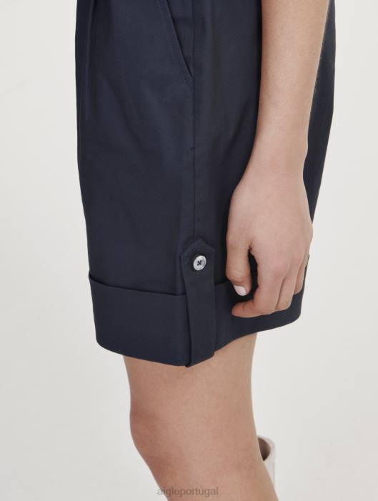 Aigle mulheres shorts com punhos largos Império roupas D4DF480