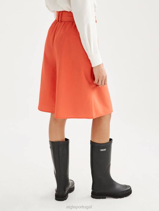 Aigle mulheres saia culote folgada Harissa roupas D4DF527