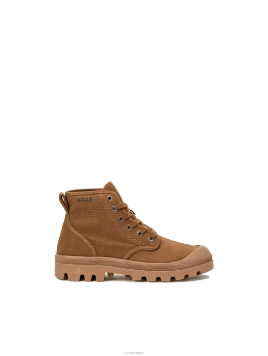 Aigle mulheres sapatos de caminhada ecológicos marrom sapato D4DF654