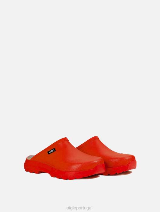 Aigle mulheres tamanco autêntico poivron sapato D4DF642