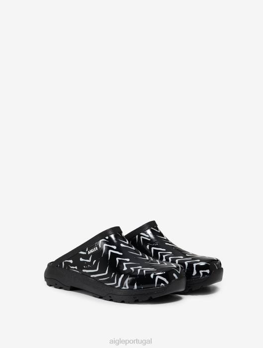 Aigle mulheres versão impressa do tamanco autêntico divisa sapato D4DF634